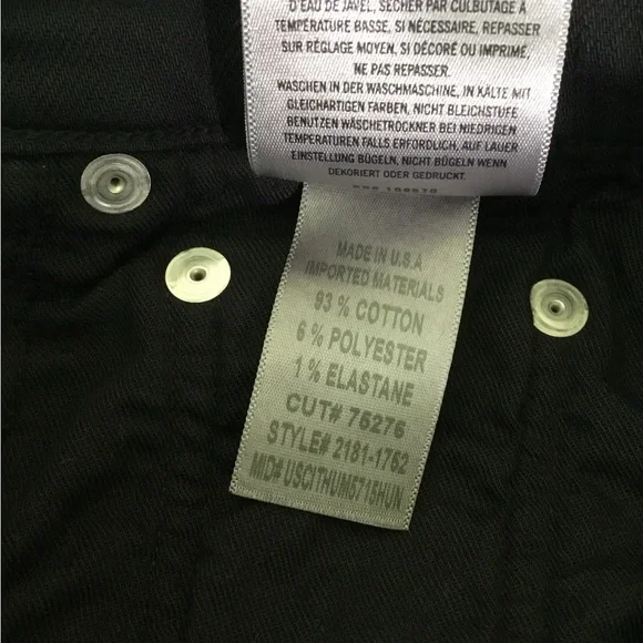 Citizens of Humanity Black Amari Ultra Flare Leg Jeans - Picture 3 of 8